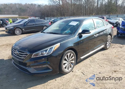 2017 Hyundai Sonata Sport from USA, damaged, VIN 5NPE34AF4HH453611